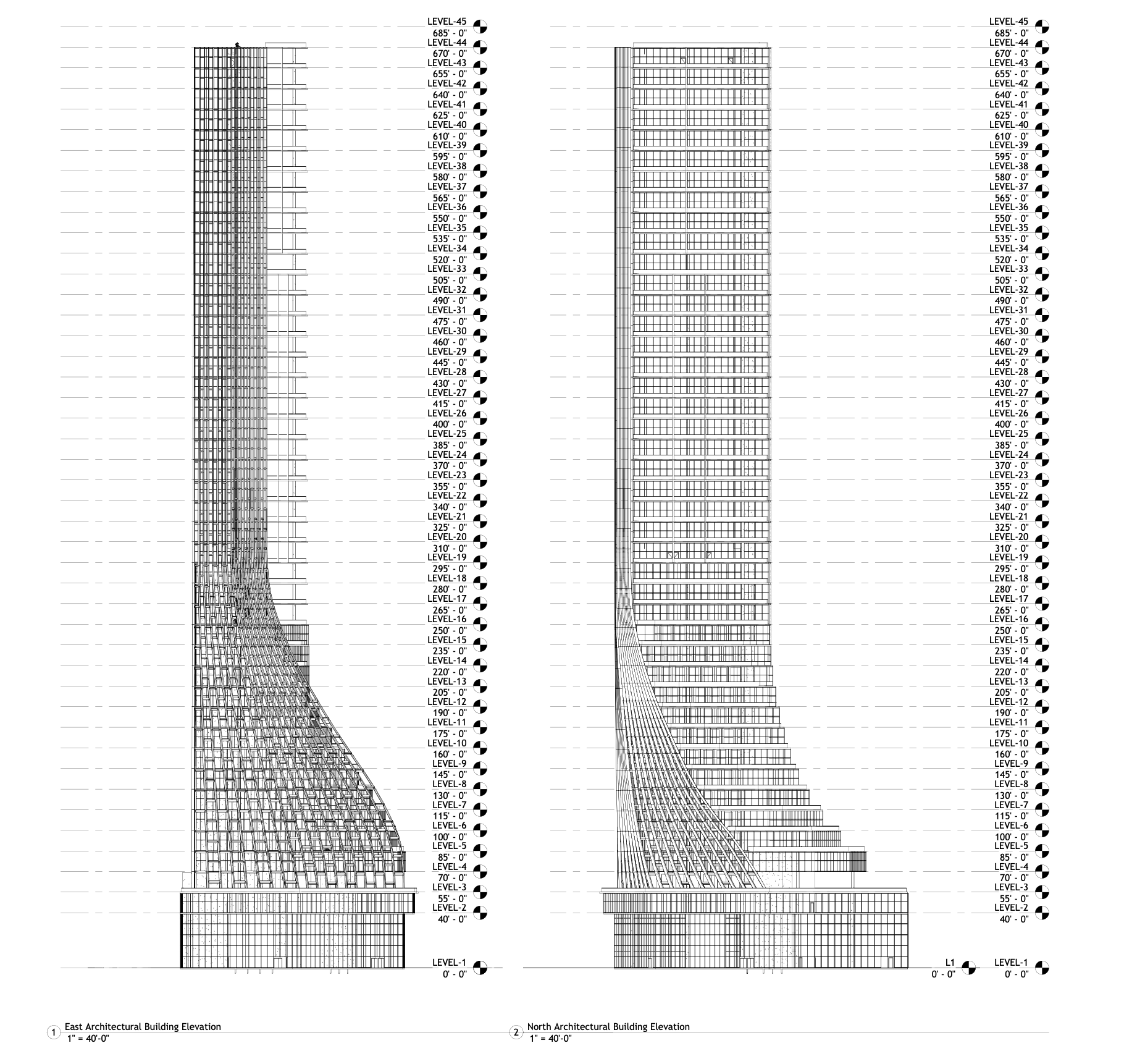 Terracurve Tower elevation