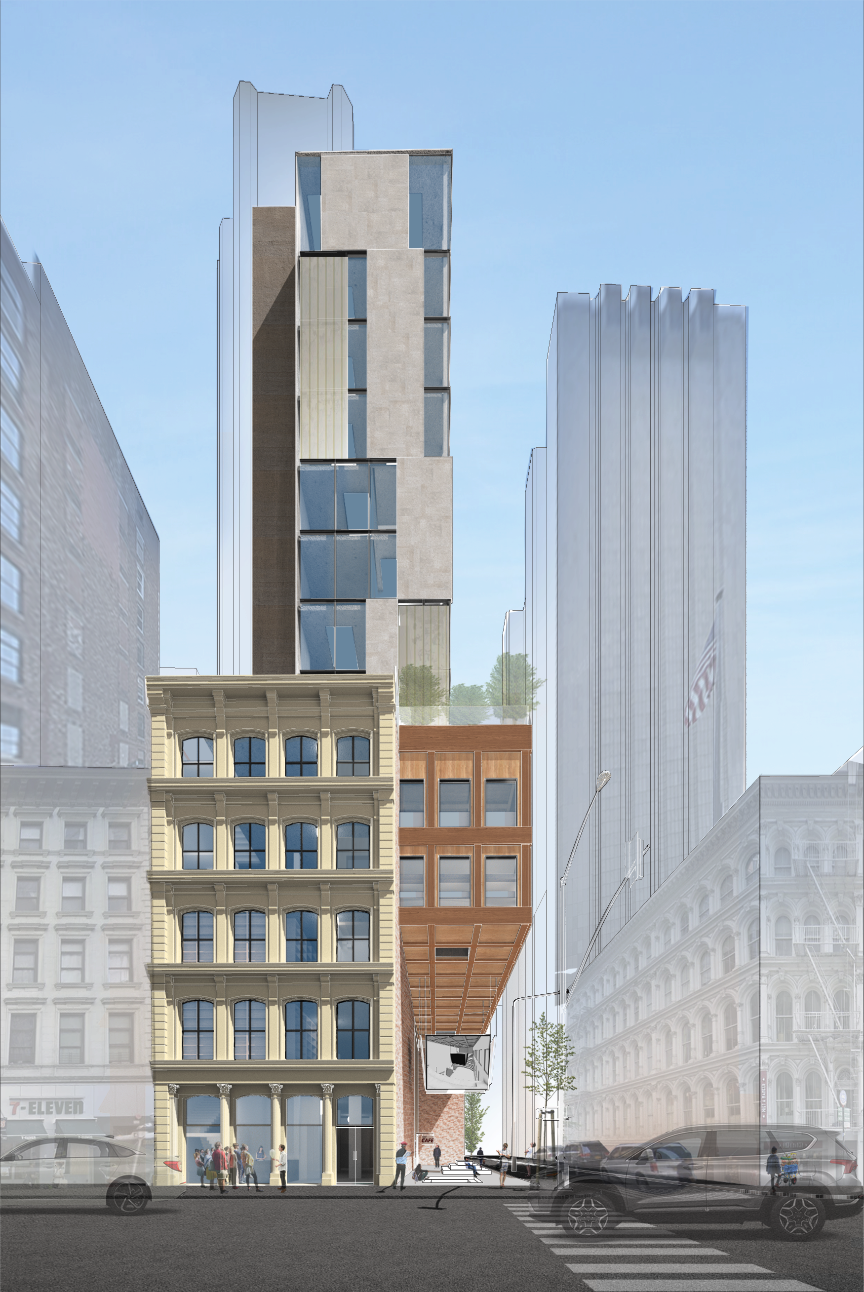 LPC Headquarter lobby render