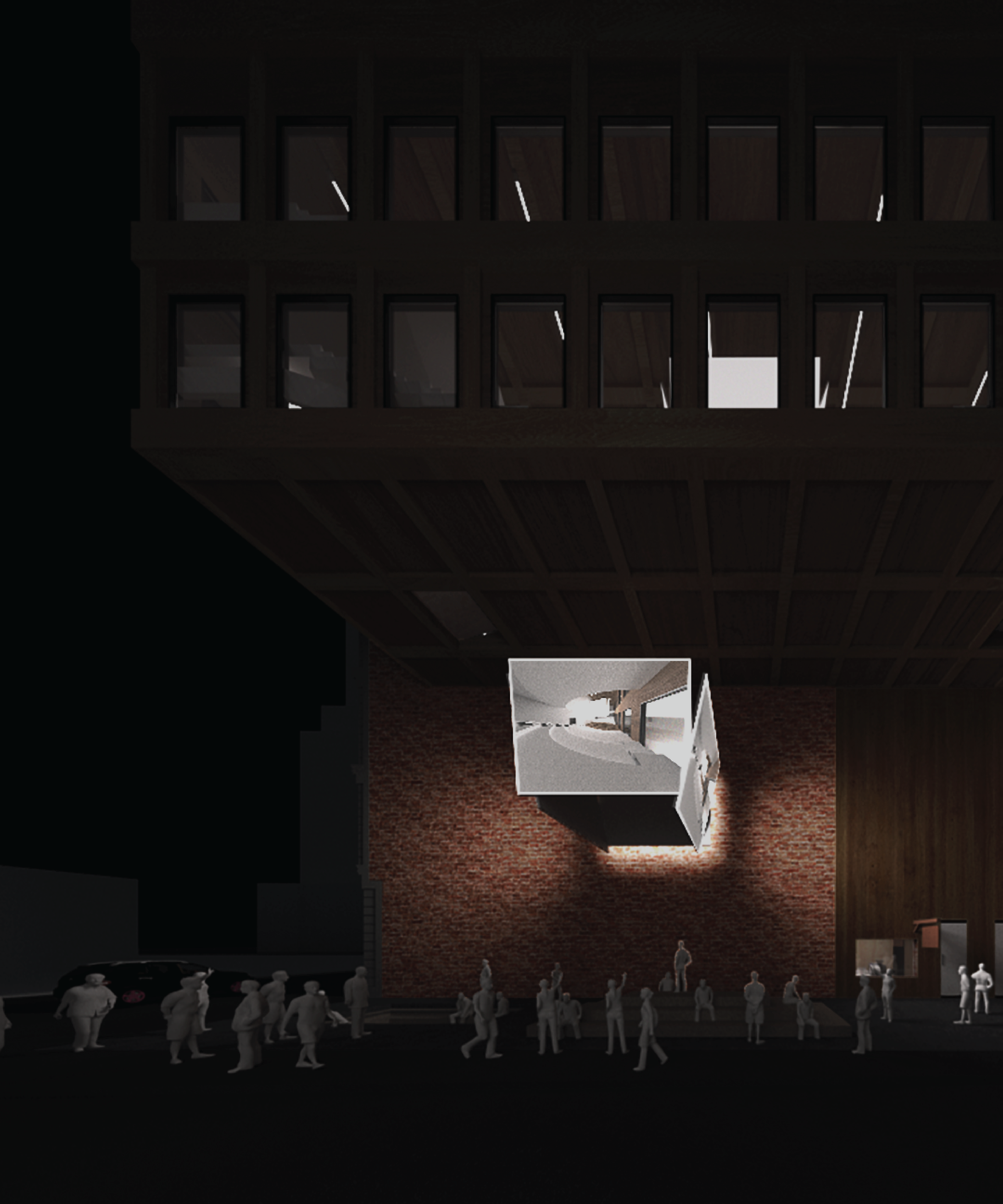 LPC Headquarter facade render