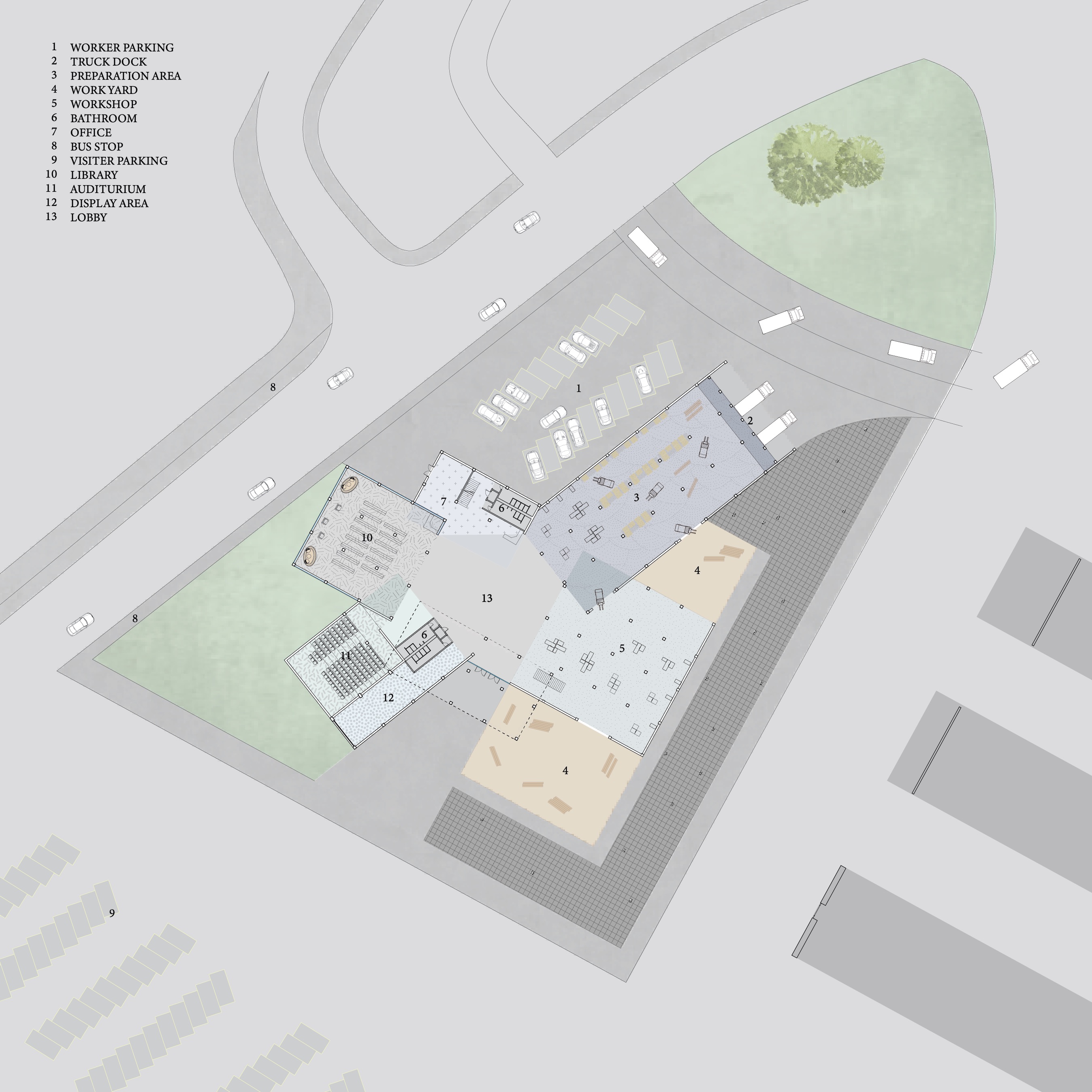 Recycle Sphere floor plan