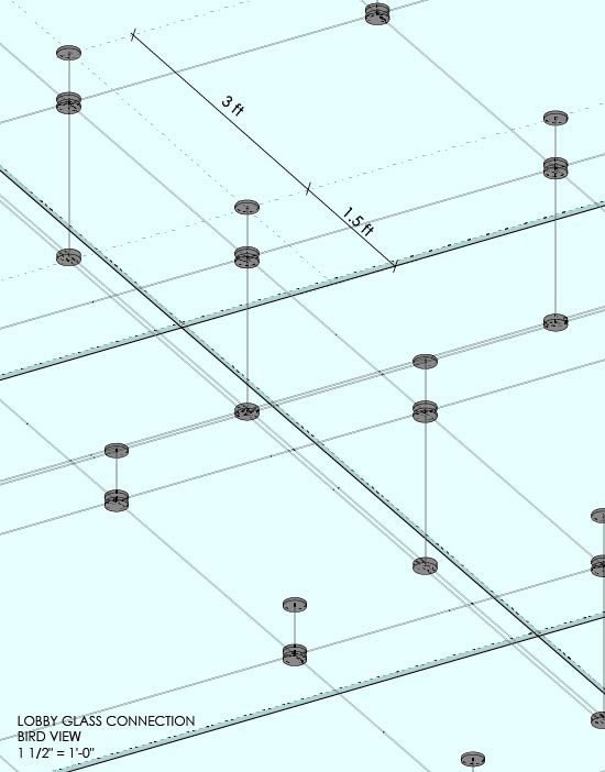 Recycle Sphere roof detail