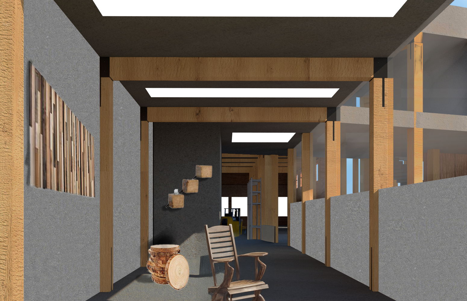 Recycle Sphere structural component diagram
