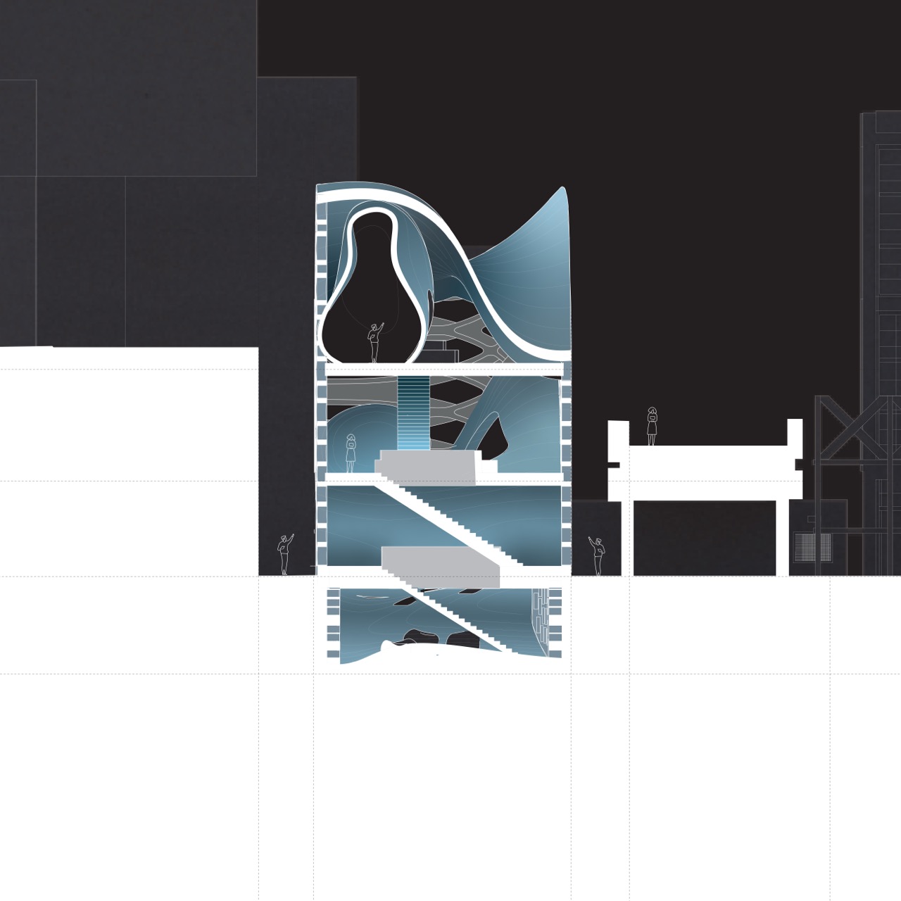 New York Archive section drawing