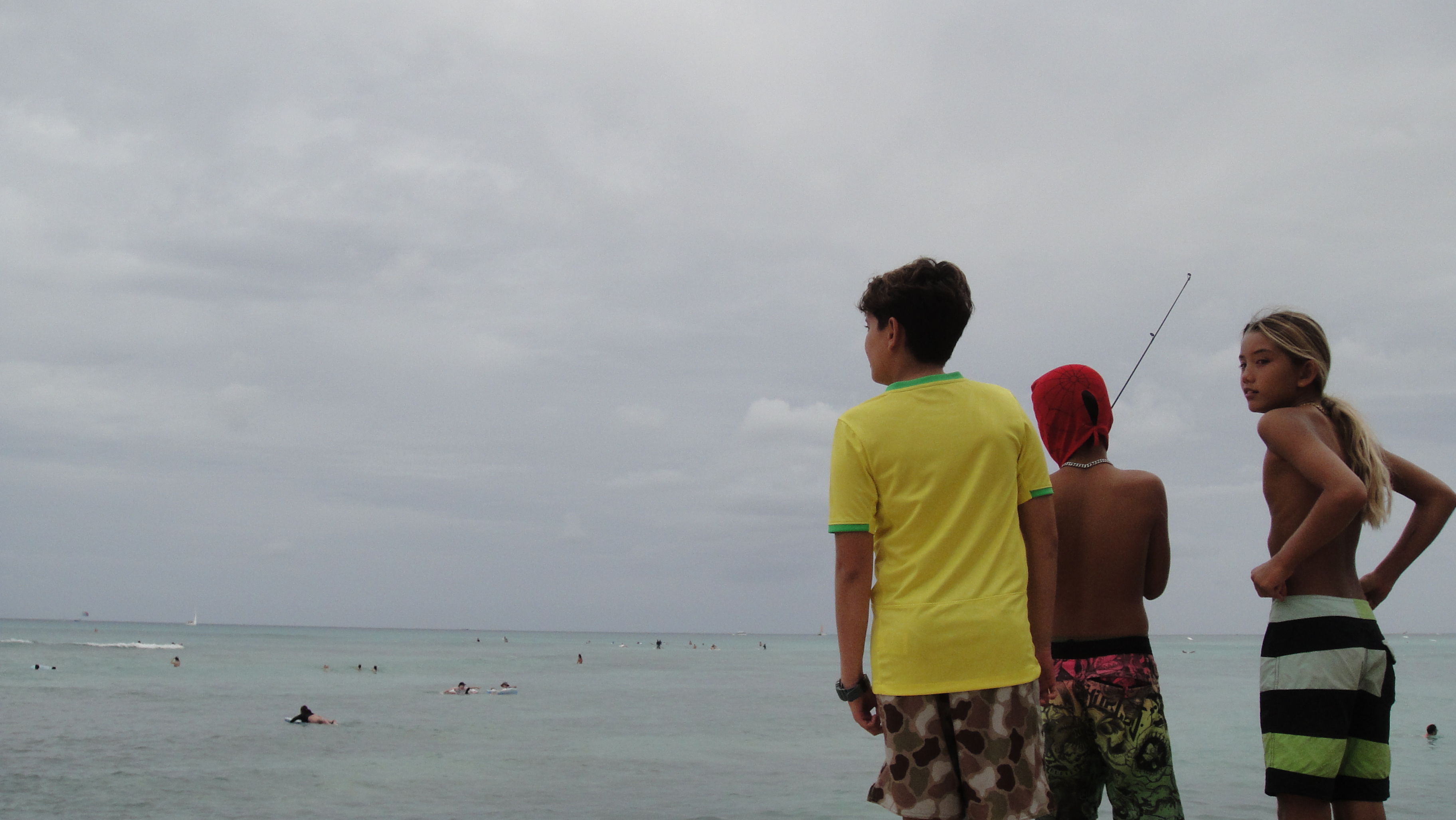 City alley composition